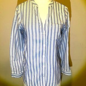 JCrew factory Woven button down